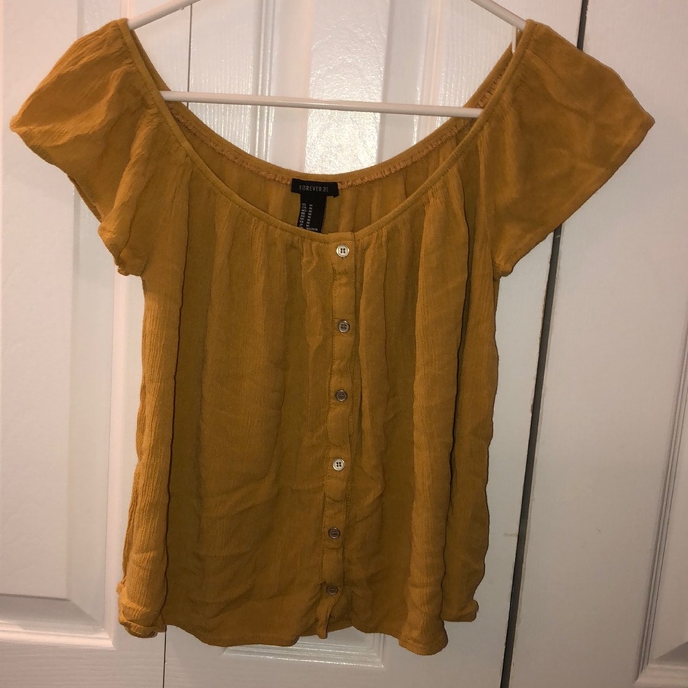 Button up flowy top